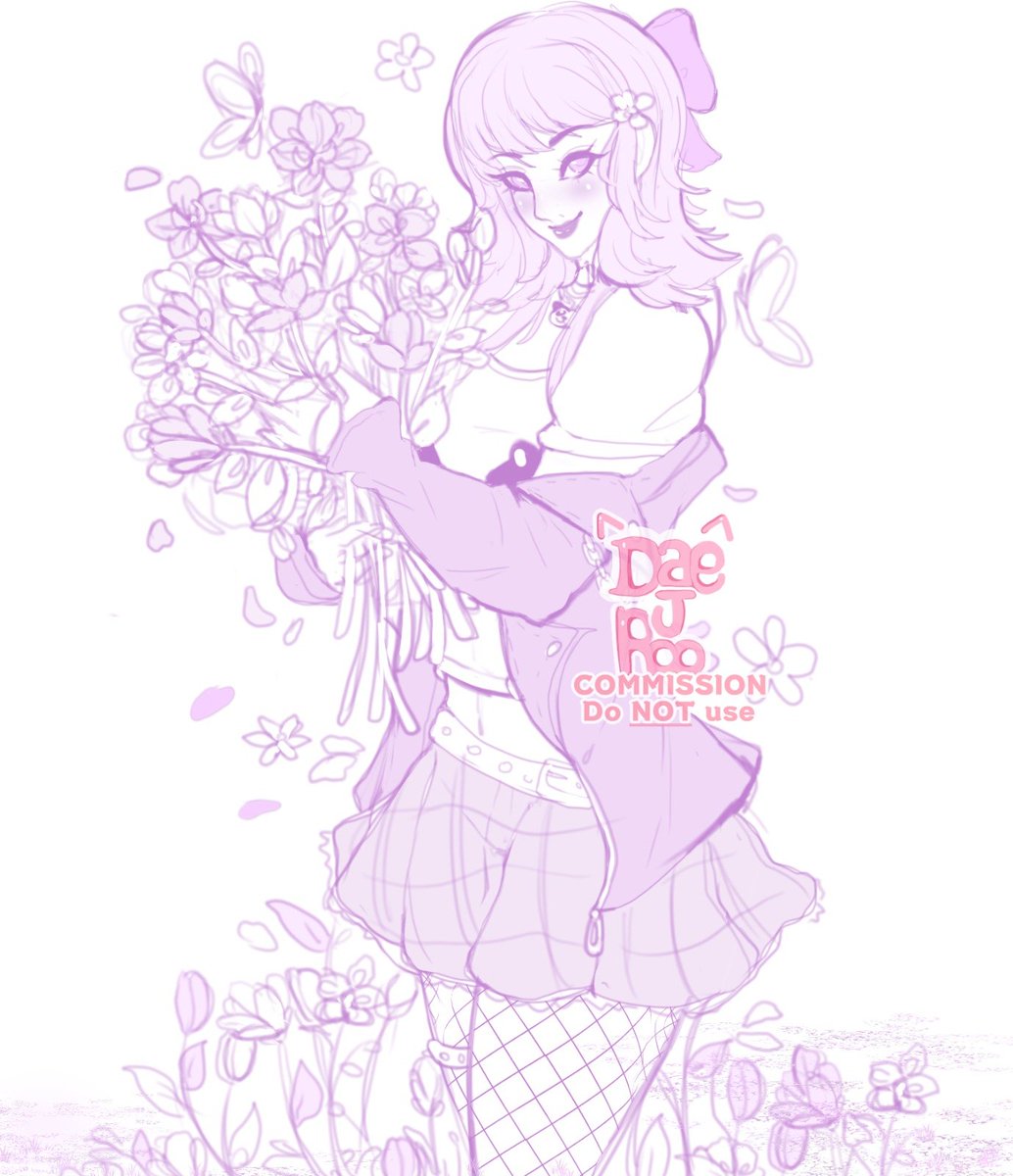 Daejroo_art's tweet photo. Ko-fi monthly sketch art for @NoBullySusBaka ❤ #art #kofi #commissions https://t.co/ixMom092Pu