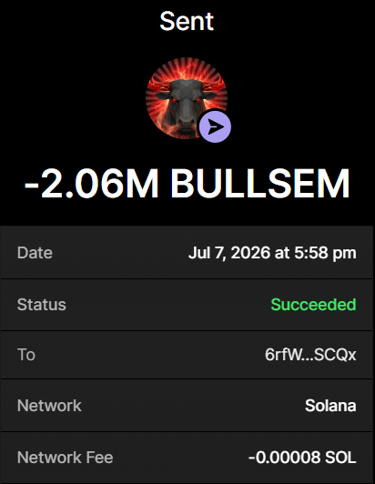 The Unstoppable Bull $BULLSEM tweet media