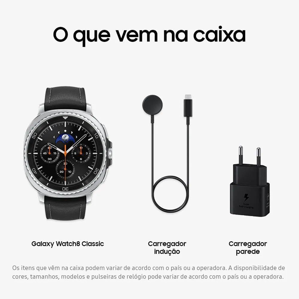 reviewProdutosO's tweet photo. ✨ Achadinho tech que vale o clique Smartwatch Samsung Galaxy Watch8 Classic 46mm
R$ 4.499,00 → R$ 1.853,10 (-59%)
Acha que vale? Comenta aqui 👇 (link no 1º comentário)
#SmartwatchSamsung #GalaxyWatch8Classic
https://t.co/fkOyn4omfi https://t.co/5QReXkYXLk