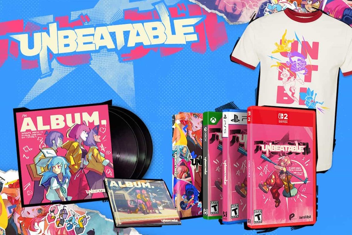 unbeatableEsp's tweet photo. ¡YA ESTÁN DISPONIBLES COPIAS EN FÍSICO DE UNBEATABLE, UNA CAMISETA Y EL SOUNDTRACK TANTO EN CD COMO EN VINILO!
Si estáis en ESPAÑA/EUROPA, comprad a través de @blackscreenrec  para que el envío no sea desorbitado.  (Yo estoy ojeando pillarme el Vinilo si puedo ^v^) 
- eMe https://t.co/uWezxHcF88