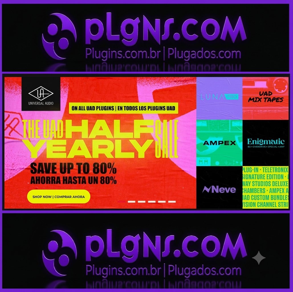 _plugins's tweet photo. ＵＡＤ

 𝙷𝙰𝙻𝙵
𝙴𝙰𝚁𝙻𝚈
 𝚂𝙰𝙻𝙴

 𝐒𝐀𝐕𝐄
𝐔𝐏 𝐓𝐎

８０％
ＯＦＦ

[  ⬇️  ]

https://t.co/Ox0NgpNQ0f

ᴀᴛ ᴘʟɢɴꜱ
[  ᴏɴʟʏ  ]

𝙿𝚁𝙾𝙼𝙾
 𝙴𝙽𝙳𝚂
 𝚂𝙾𝙾𝙽

#plugins
#musicproducer
#uad

F o l l o w
       @_plugins 

F o r
     M o r e ! https://t.co/NMZWJMkkXT