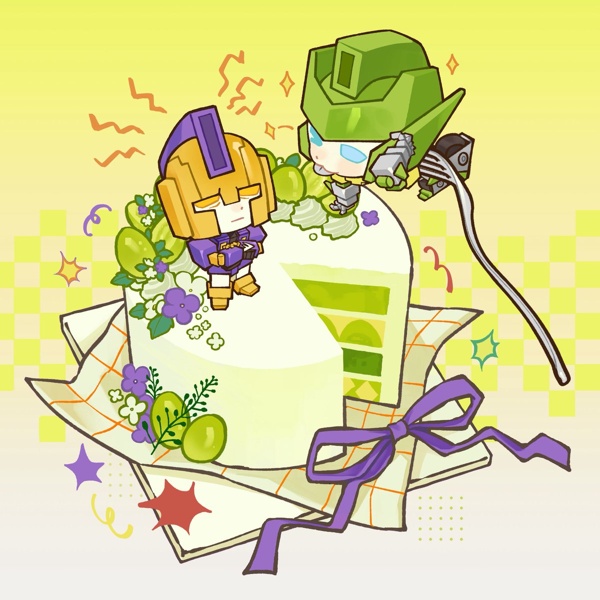 treimnoisett's tweet photo. #springpactor

soooo happy birthday to me hehe 

commission was drawn by hofumo https://t.co/5TV0VYZuAR