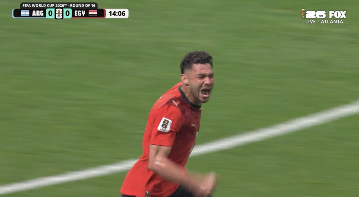 Muslim's tweet photo. 🇪🇬EGYPT SCORES FIRST WORLD CUP GOAL IN KNOCKOUT MATCH AGAINST ARGENTINA https://t.co/uRNzwKLZ0w