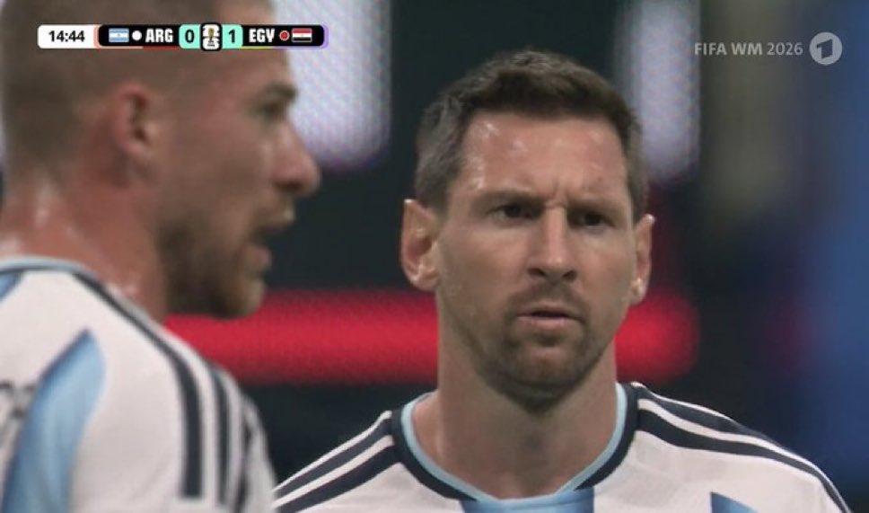 LoyalSachinFan's tweet photo. Argentina nation, it’s not looking good. https://t.co/W0XHwloWPA