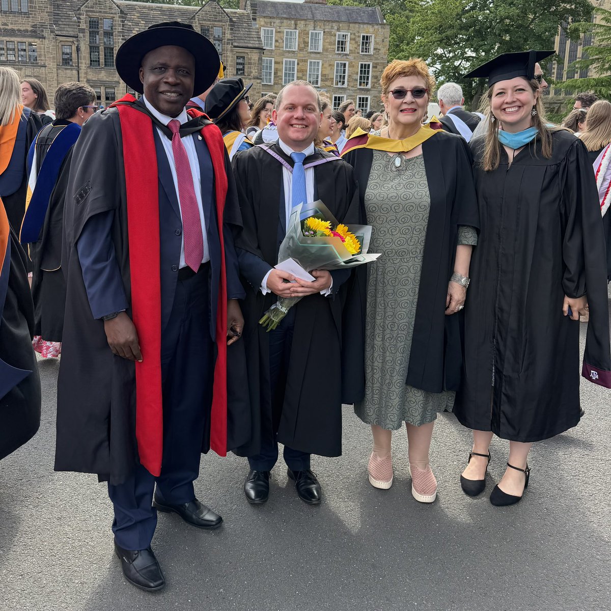trevscollege's tweet photo. Congratulations to everyone graduating today from physics, business, natural sciences, earth sciences and sociology, including our incoming JCR President and our Vice-Principal! Well done everyone! #TrevelyanCollege #explore #community https://t.co/ytaDp4BBre