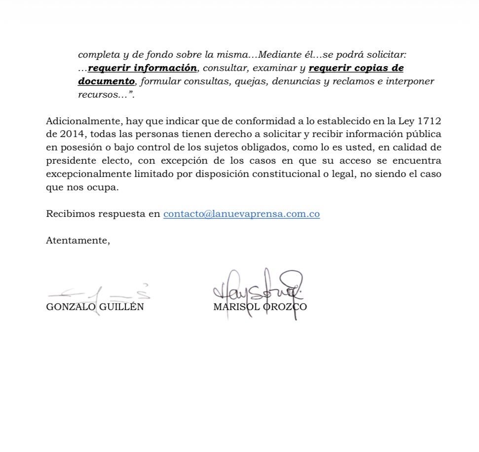 reiconsort's tweet photo. Atención Urgente! El periodista Gonzalo Guillen como veedor, ciudadano y periodista solicita que inmediatamente el señor De La Espriella publique sus declaraciones de renta tanto en Colombia, como en Italia y EEUU, de conformidad con la ley para poderse posesionar como presidente el 7 de Agosto. Es una obligación por parte de este señor hacerlo