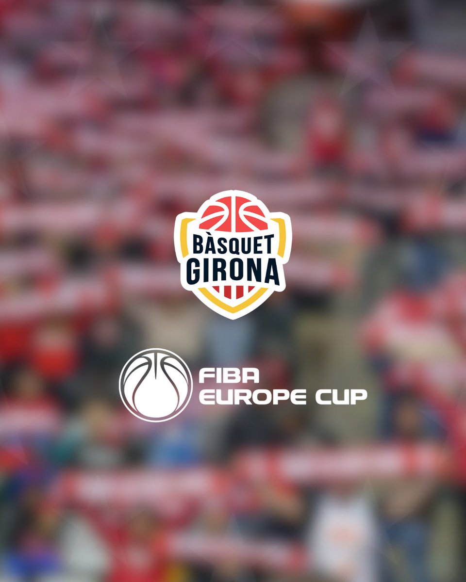 BasquetGirona's tweet photo. Hola, Europa! 🇪🇺
Hello, Europe! 👋

❤️‍🔥🤍 El Bàsquet Girona formarà part de la pròxima edició de la @FIBAEuropeCup i disputarà per primera vegada competició continental. Som-hi! 💪 https://t.co/JZFAtYFhce
