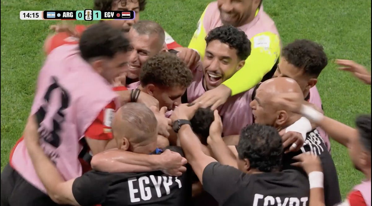 ofootball__'s tweet photo. GOOOOOOOAAAAAAAAALLLLLLLLLLLL!

🚩 Live: Argentina 0-1 Egypt
⚽️ Goal: Ibrahim (15) https://t.co/PMEQHwrFW0