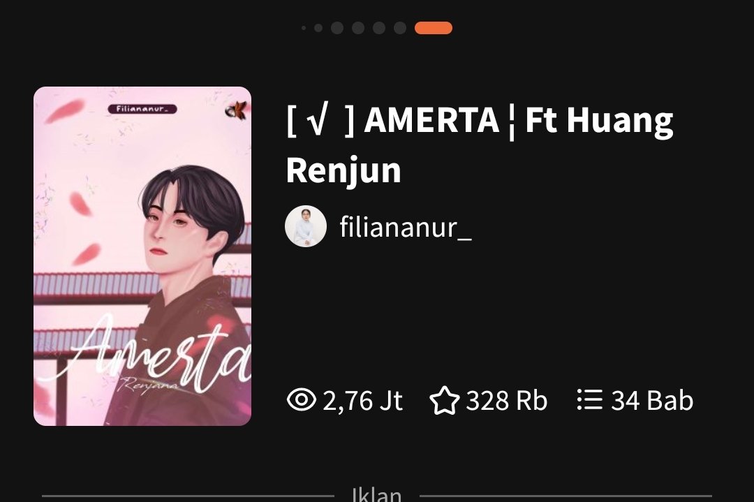 Myfox135's tweet photo. WTB Novel Preload atau unsealed 
Novel Amerta 
Huang Renjun 

Zona Uang 
WTB Novel https://t.co/VmAzp7bR1Q