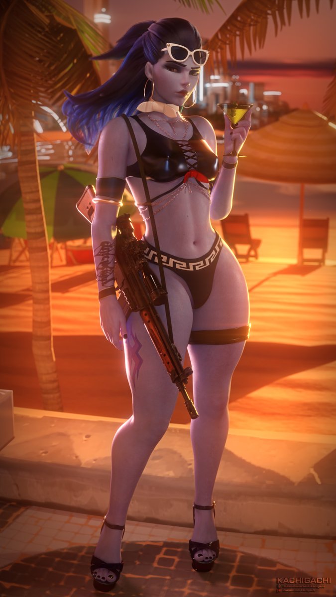 kachigachi's tweet photo. Widowmaker | Côte d'Azur 🍸
A small rework of my ancient preset

Hair model/skirt port by @AlexaVLewd https://t.co/SD7vY8VDh6