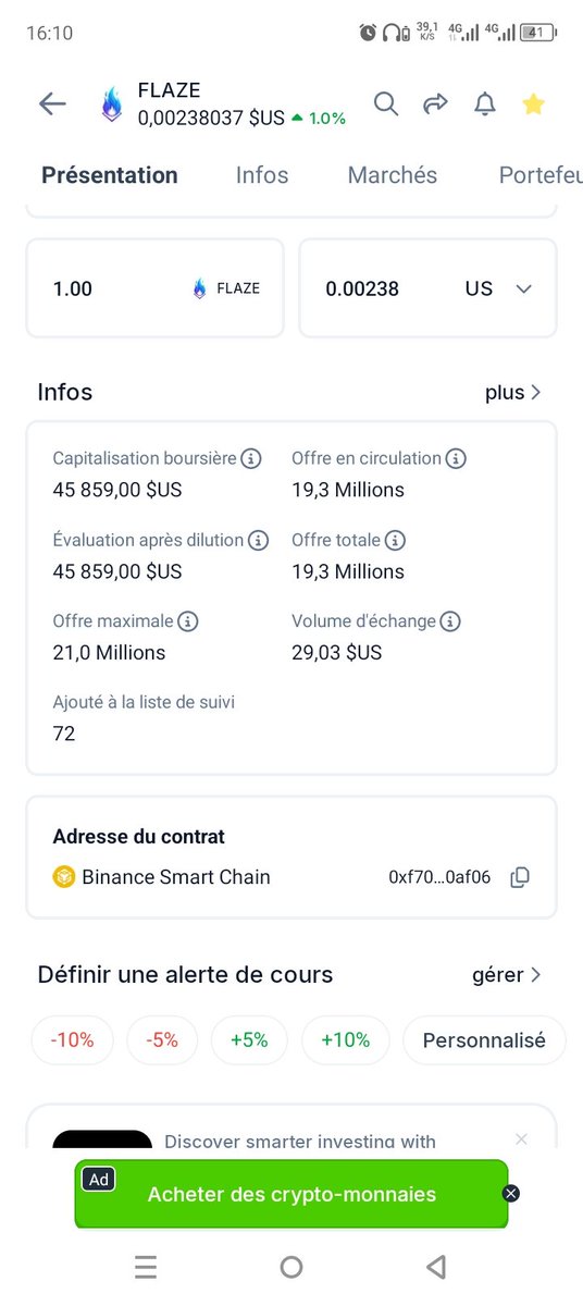 s_darok's tweet photo. 🚀 Flaze is a utility project redefining the #Pumpfun model
✅ Builders are rewarded
🔥 Deflationary tokenomics
💎 A fixed supply of only 19M tokens
The fundamentals are strong.
All we're missing is the visibility to unlock Flaze's full potential
#Flaze #Flazepad https://t.co/9elraxOGzz