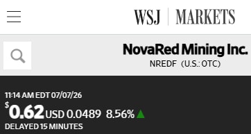alayosif2012's tweet photo. $NRED / $NREDF is starting to prove patient traders right. The price is positive and the momentum shift is visible

#arrow #7e #timeline #solid #close $SPCX $SOFI $AZI $GLW $RKT https://t.co/KetN2Ke4eG