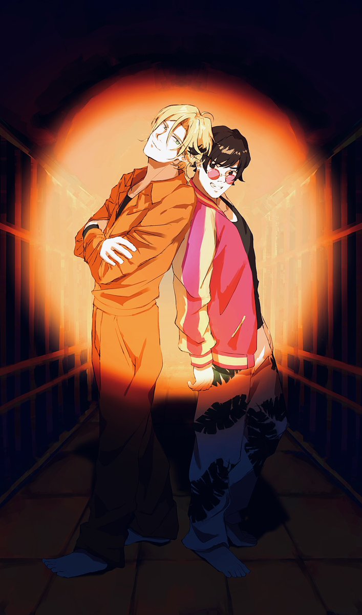 nemophila_ohana's tweet photo. 託されし背中
#BANANAFISH https://t.co/diOh73paNz