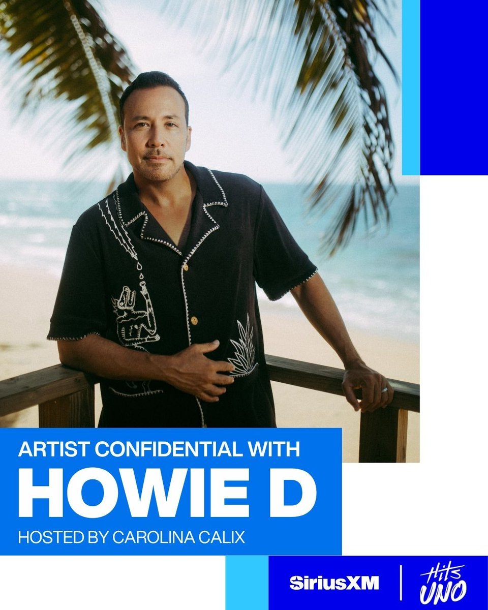 SiriusXMLatin's tweet photo. Want the chance to see Howie D up close in Miami? 🌴☀️
Enter for your chance to attend a Artist Confidential with @HowieDorough on July 14.

Tap the link: https://t.co/KNa9lRZ7a0 for your chance to win! No purchase necessary U.S./18+. No transportation included. https://t.co/x7Y0bSr3Oj