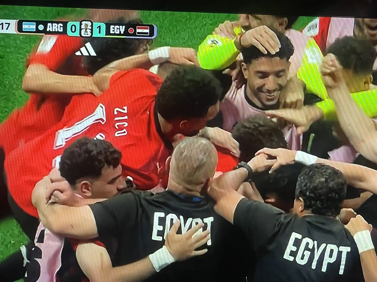 KbRemix's tweet photo. GOAL Egypt 🇪🇬 

🇪🇬 Egypt 1-0 Argentina 🇦🇷 

Yasser give Egypt early lead against World Champions!Unbelievable… https://t.co/ymG1hTAo2Y