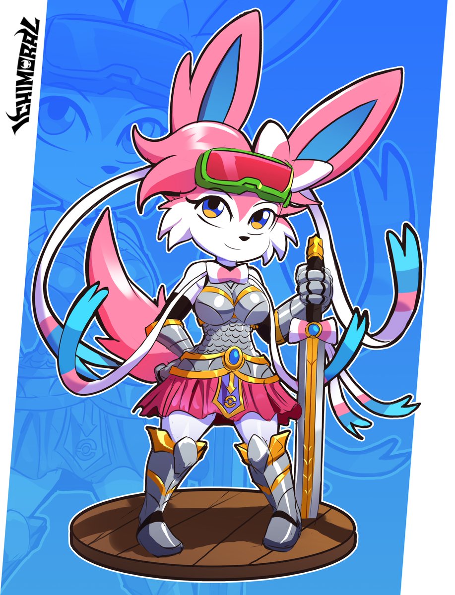 Ichimoral's tweet photo. New pokemon art commission ! part 1! fullbody sprite of the cute Sylveon OC of @/AHelpinPaw as a custom character in castle crashers! x3  #castlecrasherscommission #castlecrashers #castlecrashersfanart #sylveon #Eeveelutions #pokemon #Pokemoncommission https://t.co/VoUZn8vq9G