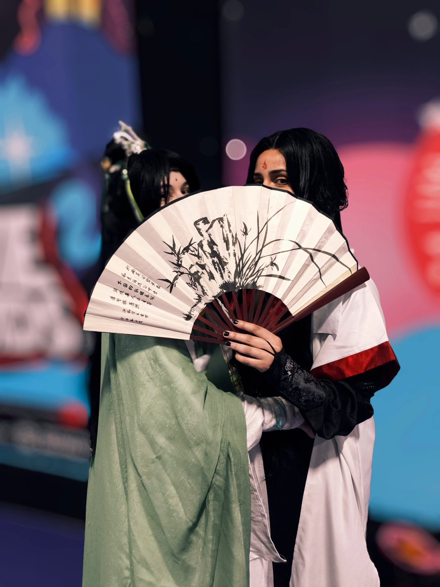 Dandanyami's tweet photo. Estar no anime friends com meu Binghe é sempre tudo de bom ♥♥♥ 

A @hwasger linda como o protagonista. Não tem como superar esse Binghe BELISSIMO. https://t.co/EJDHmcGsbX