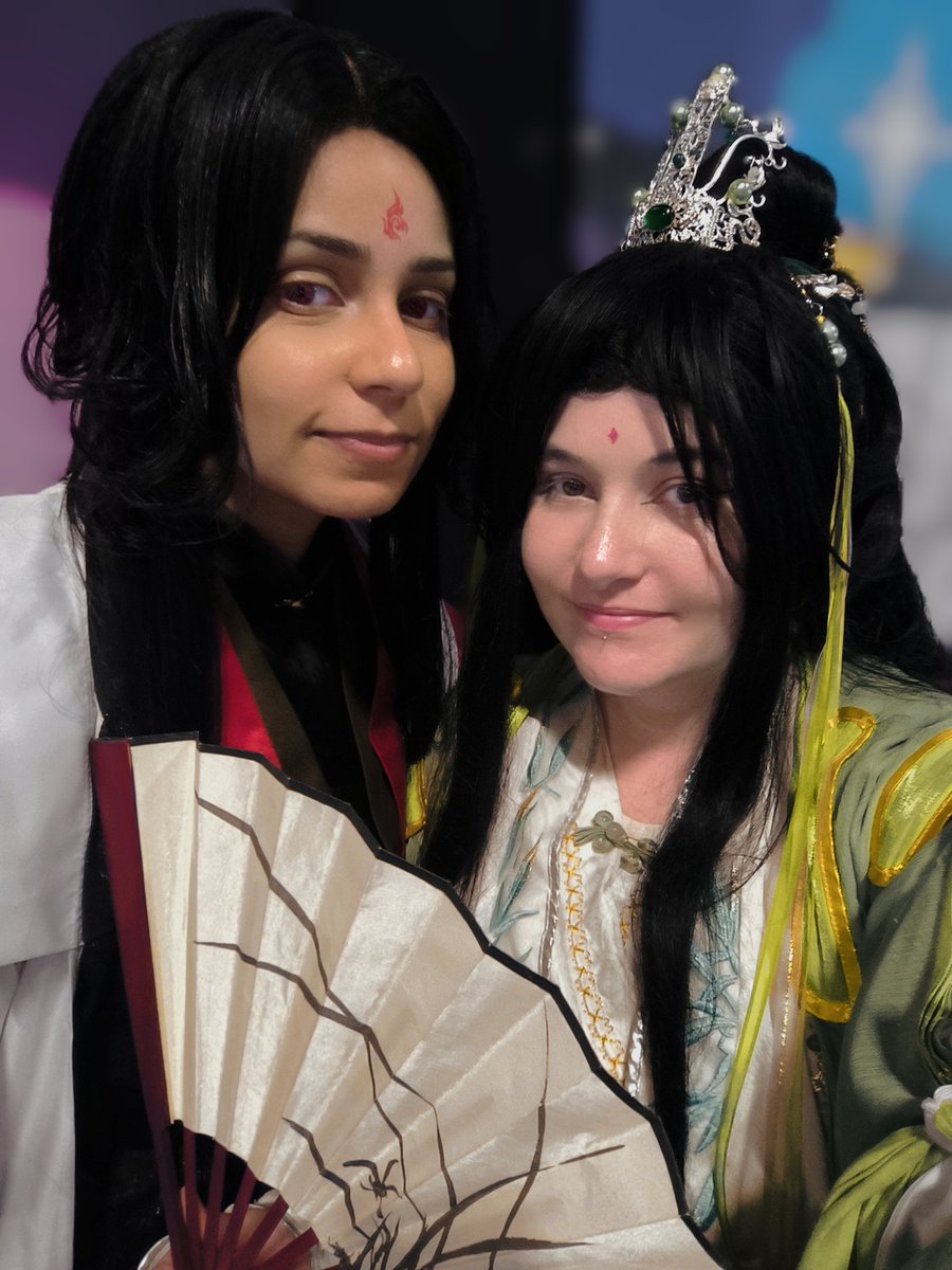 Dandanyami's tweet photo. Estar no anime friends com meu Binghe é sempre tudo de bom ♥♥♥ 

A @hwasger linda como o protagonista. Não tem como superar esse Binghe BELISSIMO. https://t.co/EJDHmcGsbX