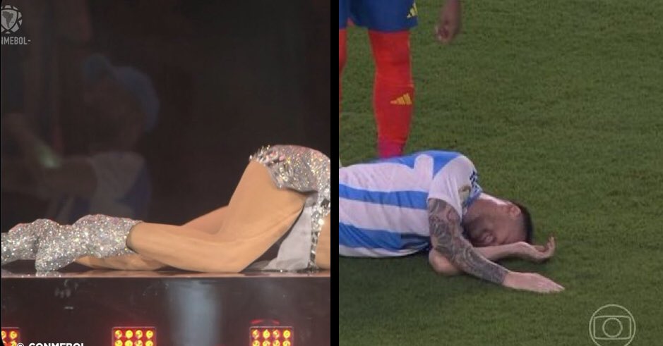 richard_plain's tweet photo. And the fifa princess Lionel Messi missed the penalty😂😂 https://t.co/kMMXWhsUJw