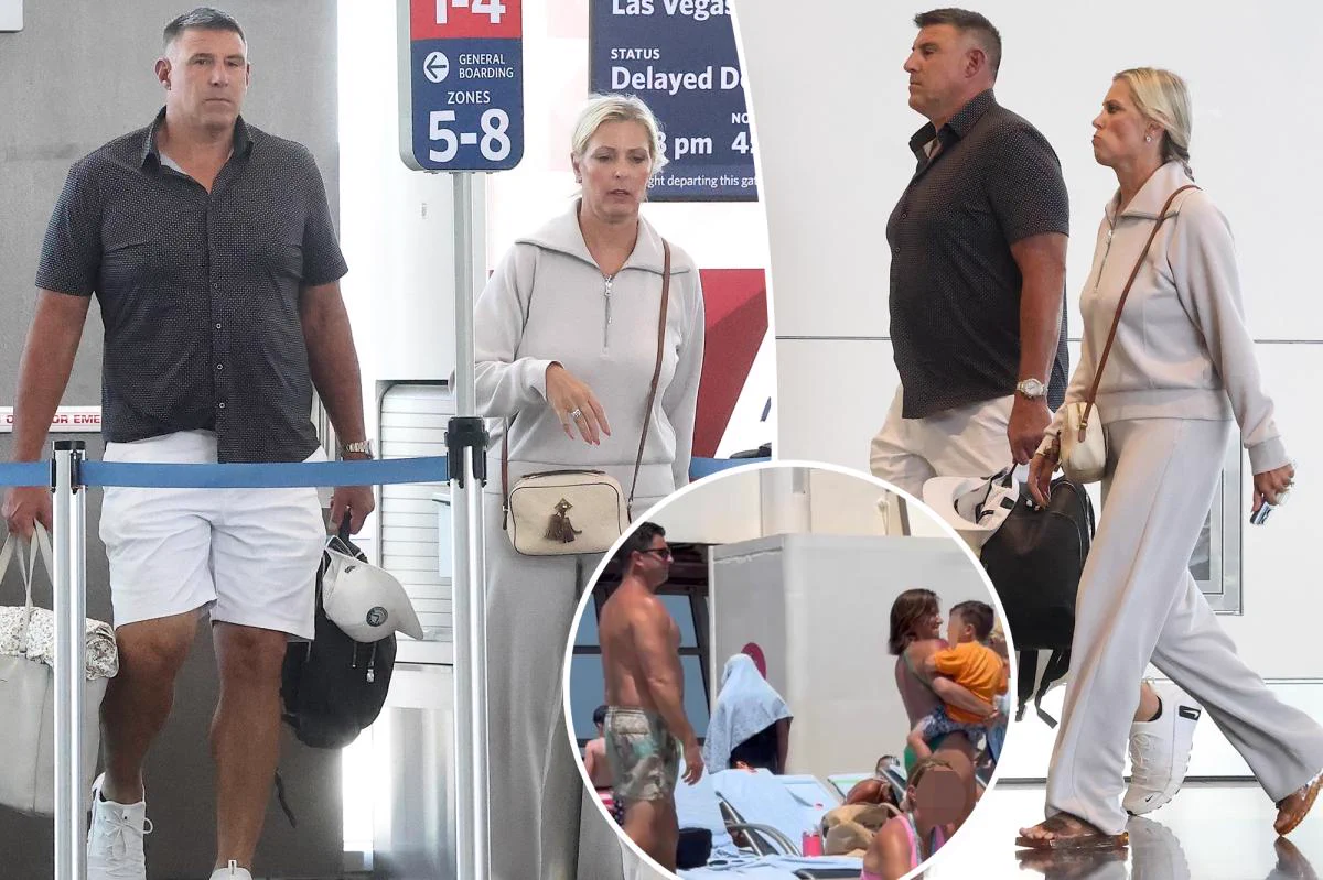 New York Post on X: "Mike Vrabel and wife Jen put on united front at Utah  airport as Dianna Russini vacations with husband https://t.co/bxbA90bg8y  https://t.co/EjDaJ3wSHt" / X