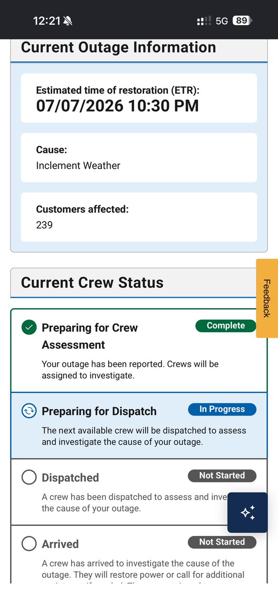 clintsix's tweet photo. @Met_Ed  66 hours without power and still no assessment of our neighborhood power outage. https://t.co/N4VKRkbzAu