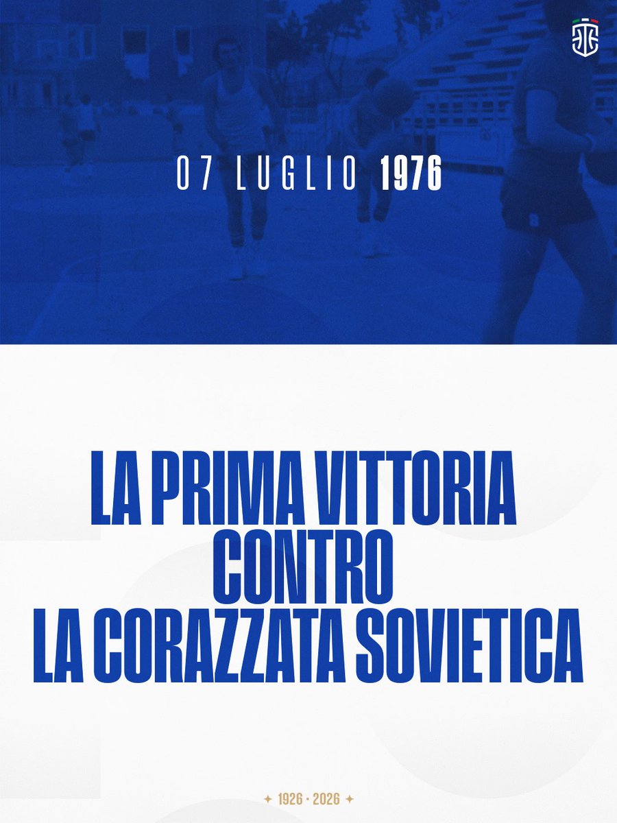 Italbasket's tweet photo. 50 anni fa, a Roseto… 📝

Nel 1976 nel basket c’erano due montagne insuperabili: gli USA e l’URSS, ma quella sera del 7 luglio, durante il 31° Trofeo Lido delle Rose, riuscimmo in una impresa che sorprese tutti, noi per primi.

✍️ https://t.co/Db9NL943x6

#Italbasket https://t.co/xSfity3V9C
