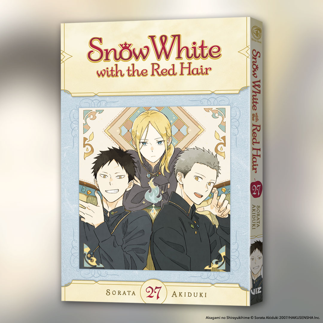 VIZMedia's tweet photo. Snow White with the Red Hair, Vol. 27 is now available in print and digital!

Read a free preview: https://t.co/yodVo8GAKm https://t.co/kZ827z0KWE