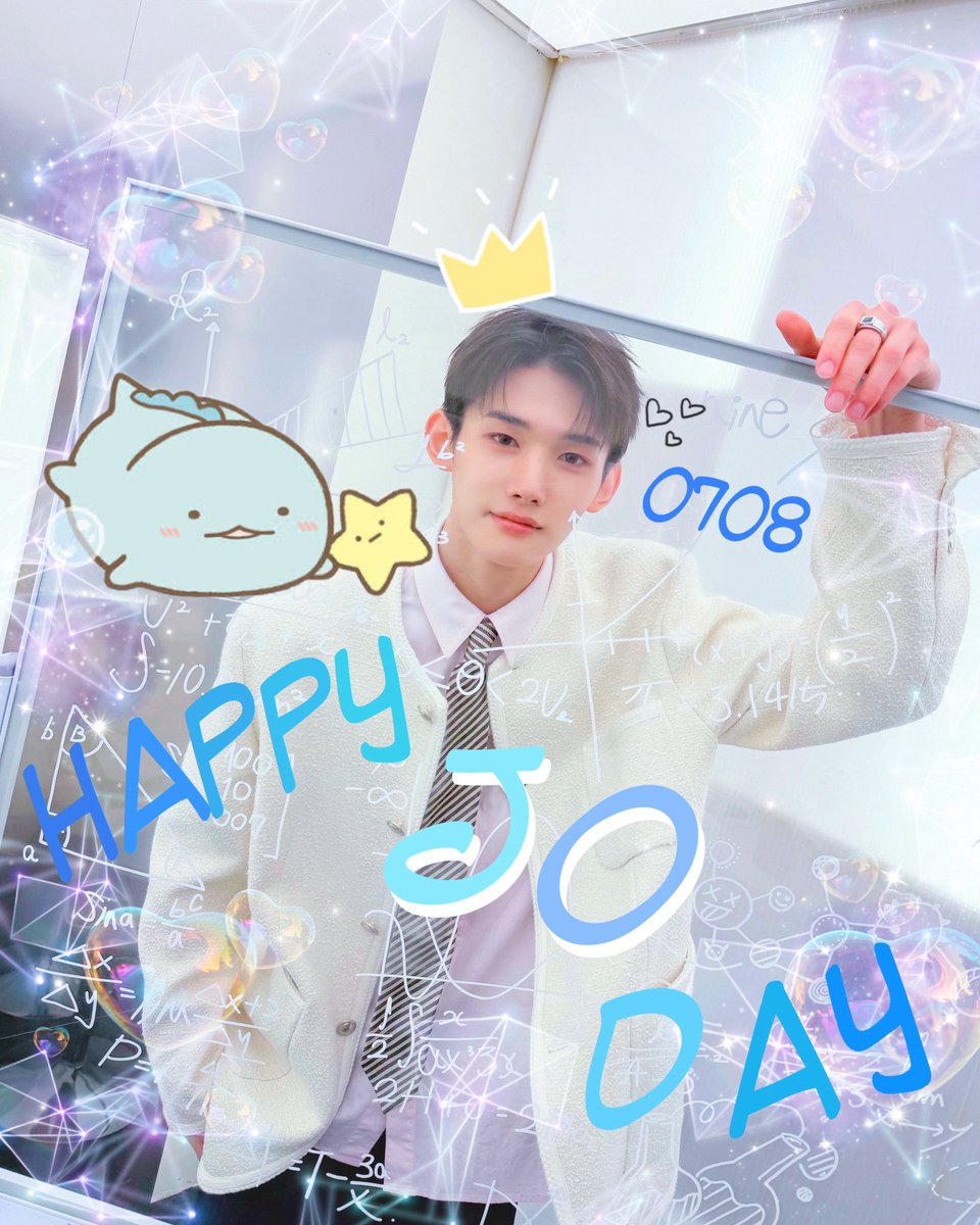bTeam_m's tweet photo. HAPPY JO DAY🍚🎈

いつもひたむきで頑張り屋さんで優しいJOくん🩵
JOくんの22歳が幸せでありますように🍀.*

これからもJUJUJOJOよろしくお願いします⚔️

それでも僕は踊る22歳の夏
#Happy_JO_Day
#JO_22nd_Rice_on_fire
#おたんJO日気分JOJO https://t.co/03UaIMGx3g