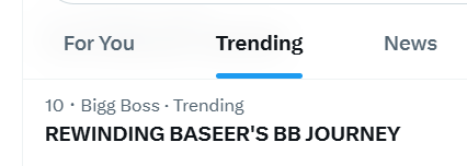 dilberkhandhad1's tweet photo. Trending #BaseerAli.

REWINDING BASEER'S BB JOURNEY https://t.co/CrOizKT7Fm