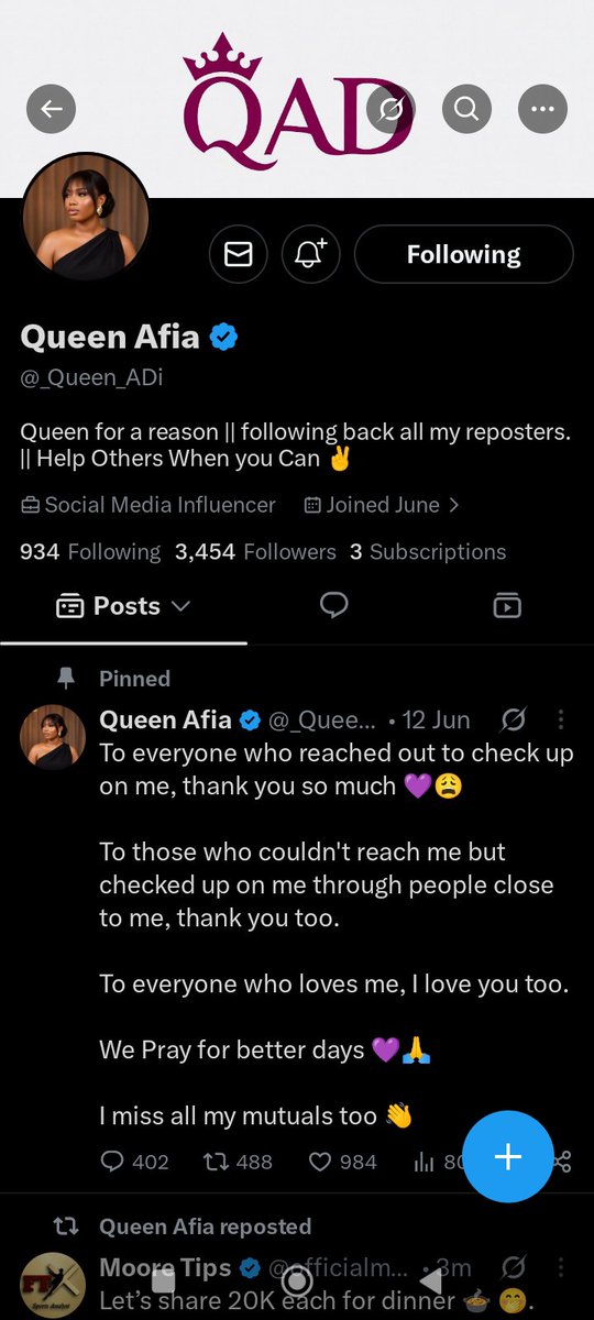 temitoppe11's tweet photo. @officialmoore7 @_Queen_ADi @officialmoore7 
Please select me in your giveaway 
Opay
8144058083 https://t.co/iw0VwN1jWK