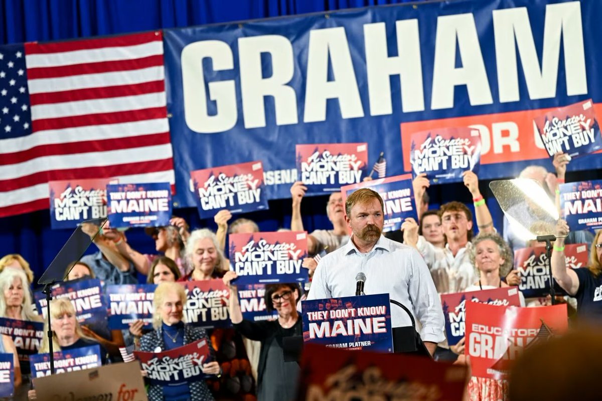 FLRealtorChris's tweet photo. Sooooo…if Graham Platner is “A Senator Money Can’t Buy”, which was the crux of his campaign, why would he be getting out of the race just because money and crooked politicians are no longer endorsing him? https://t.co/gGw6s6hPlm