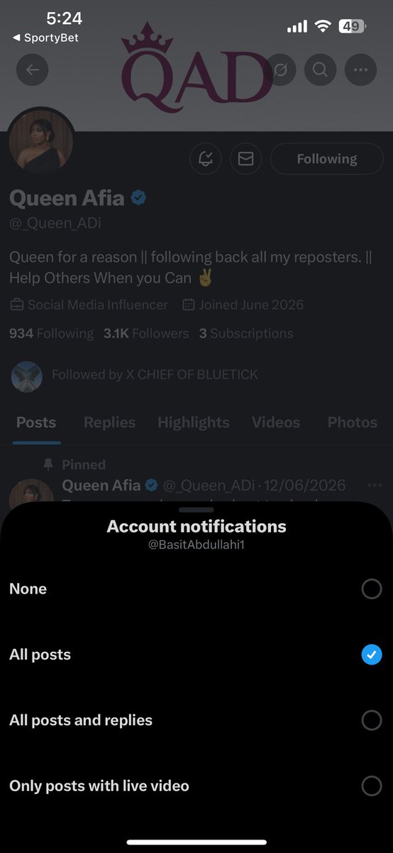 BasitAbdullahi1's tweet photo. @officialmoore7 @_Queen_ADi Abeg notice me sir i really need this money 🤲🏽 https://t.co/MtcuotAeLr