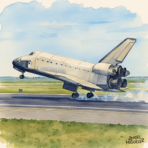 AngelMiguelez's tweet photo. 🚀 The Space Shuttle changed the way we explore space, inspiring generations with its groundbreaking missions and reusable design. A true symbol of innovation, courage, and human achievement. 🌎✨

#SpaceShuttle #NASA #Science #Technology #Engineering #Space #Astronomy 🚀🌌 https://t.co/8MgEaWirvj