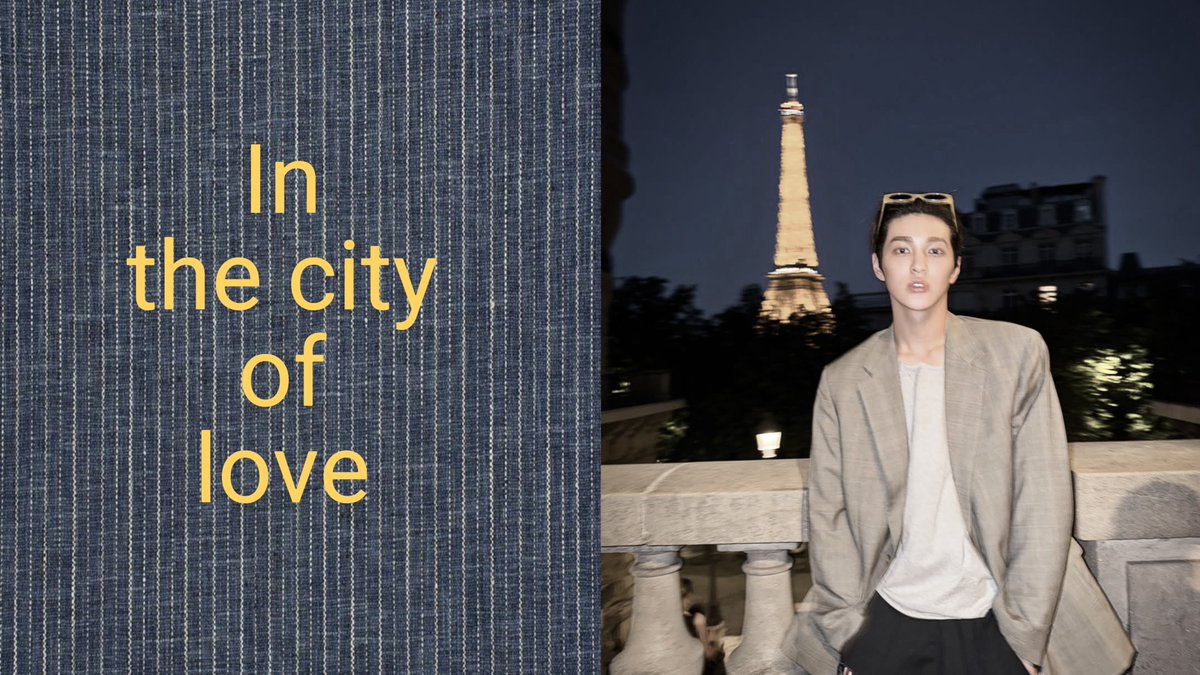 Keonfho's tweet photo. If midnight had an address, it'd be Paris. https://t.co/NHHW19bUJM