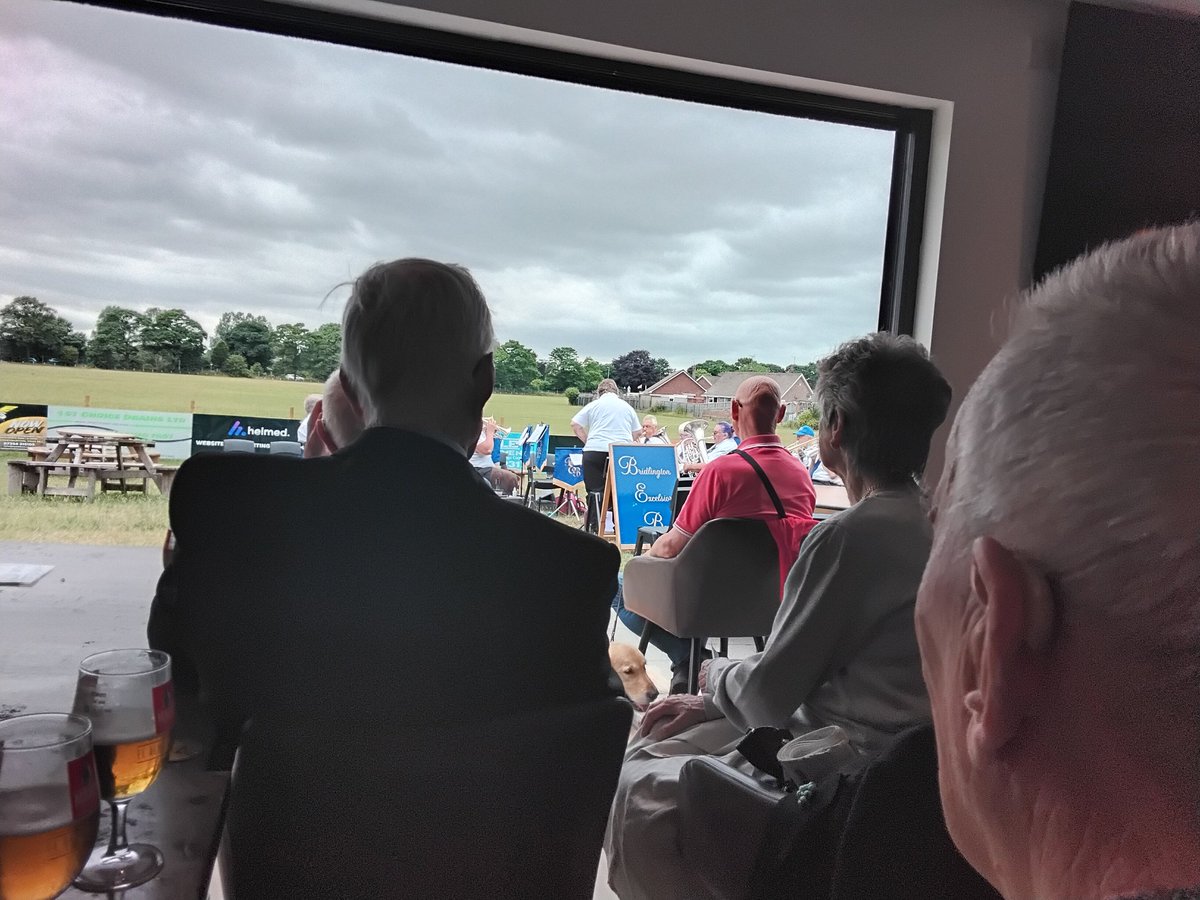 RedHouse44's tweet photo. Bill attending the veterans club this afternoon catching up with friends and watching the Bridlington Exceler Band #hicaactivities #bridlington #carehome https://t.co/ddAkt9rXDa