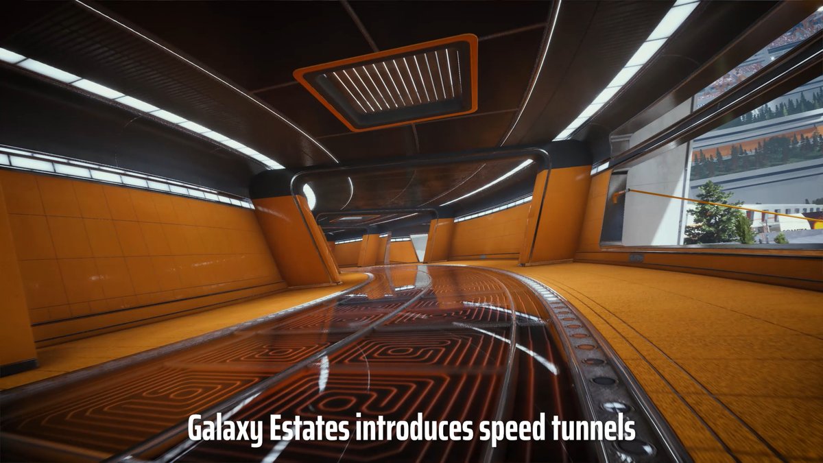 TheFinalsLatest's tweet photo. New look at THE FINALS Season 11 map: Galaxy Estates

"A vision of the future inspired by retro sci-fi aesthetics from the 60s and 70s" https://t.co/n9TDSVfzkL