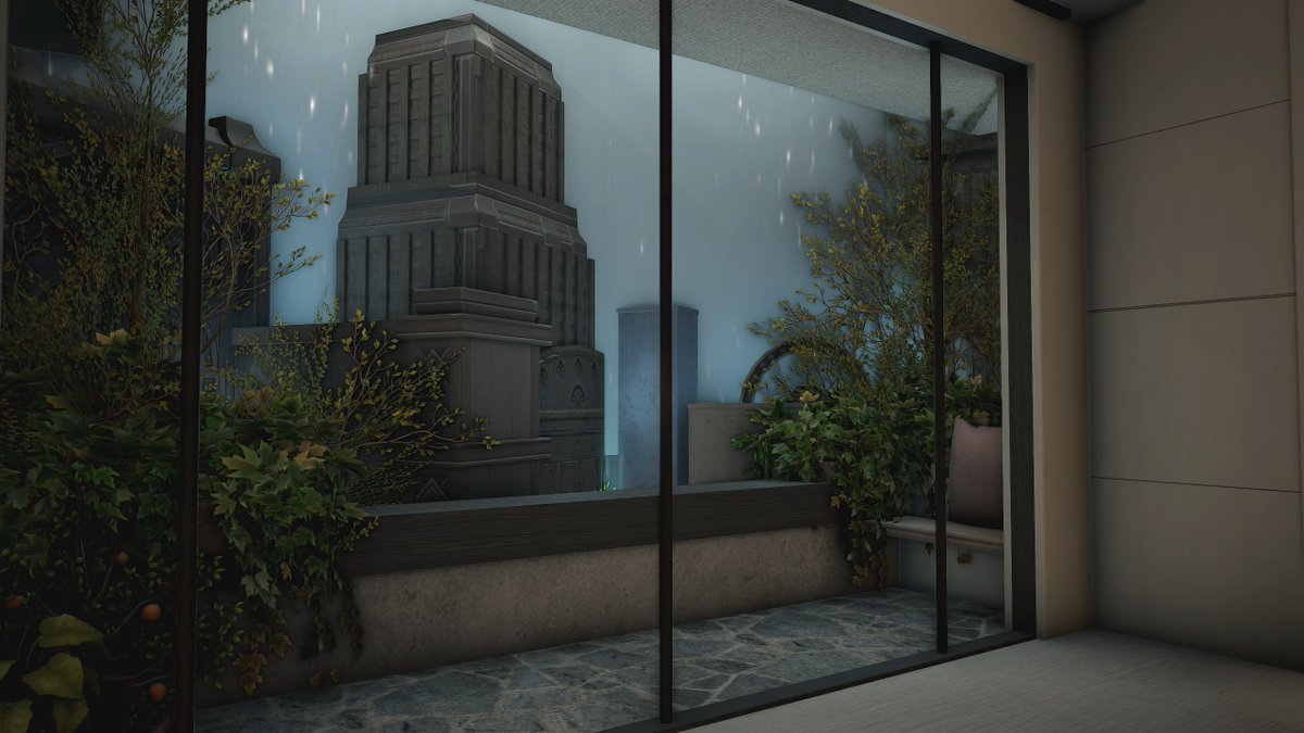 ayutashu's tweet photo. "Rise"

I am slowly revisiting some of my old work, improving and expanding them with the new slot allotment, furnitures and what I've learned since making the original, starting with my own home.

Light - Alpha - Shirogane - W24 P16  

#FF14ハウジング 
#FF14Housing https://t.co/de72jHaghd