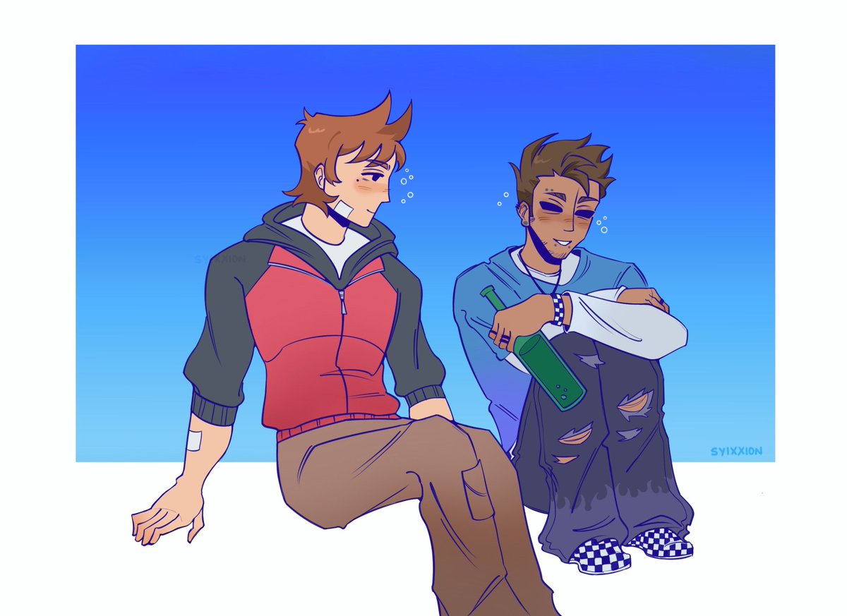 syixxion's tweet photo. Big fan of whatever’s wrong with them #eddsworld #tomtord https://t.co/PxZBV2kUU7