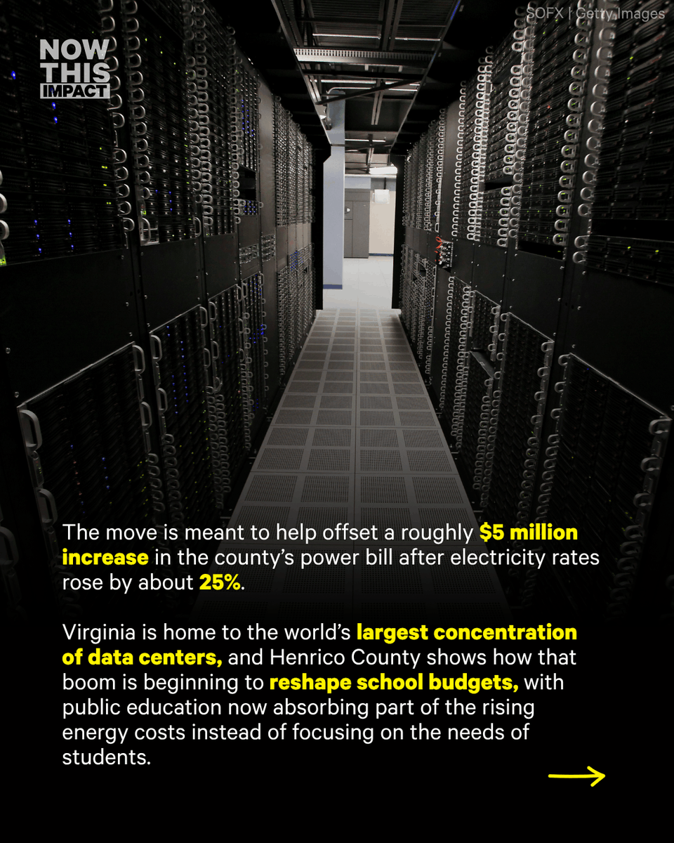 nowthisimpact's tweet photo. Power costs are hitting classrooms. https://t.co/RDCstFVahl