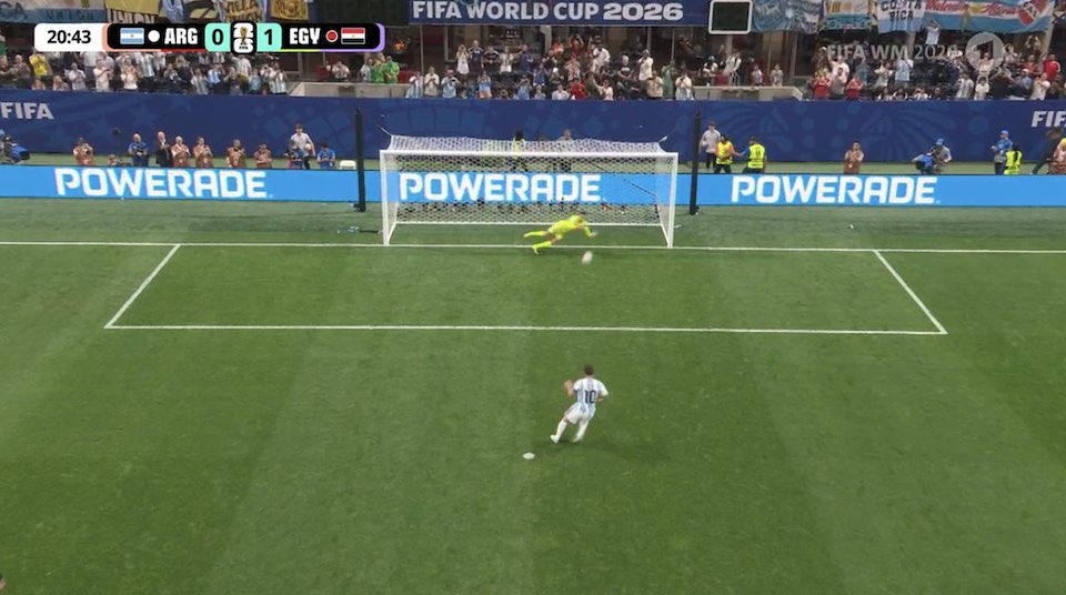 Makiadi_'s tweet photo. Messi, whom we respect so much as the greatest to ever do it, has missed two penalties in a row, but we don't care because he is a genius and knows exactly what he is doing. Argentina will always sail through. https://t.co/KEjJ9fzVOh