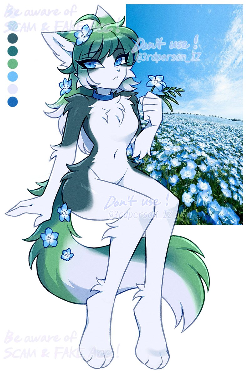 3rdPerson_IZ's tweet photo. Blue Flower Cat &amp; Icy White Cat adoptable !

more info in thread https://t.co/qTqz1uHr0R