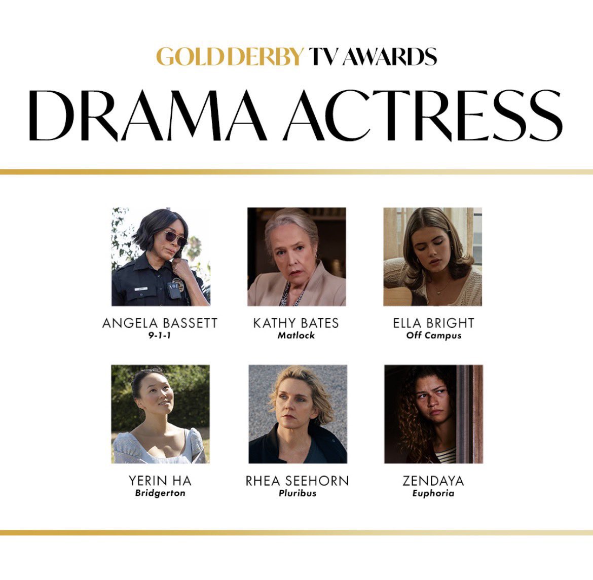 offcampusbra's tweet photo. 🚨| O MUNDO É SEU, WELLSY! Ella Bright foi indicada nas categorias "Atriz de Drama" e "Intérprete Revelação" no GoldDerby TV Awards de 2026! https://t.co/SAySJ6evAz