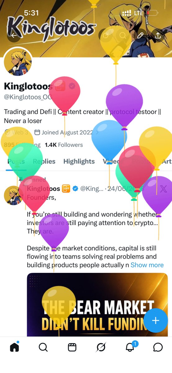 Kinglotoos_OG's tweet photo. X gave me balloons 😑 https://t.co/4il8E2dFcI