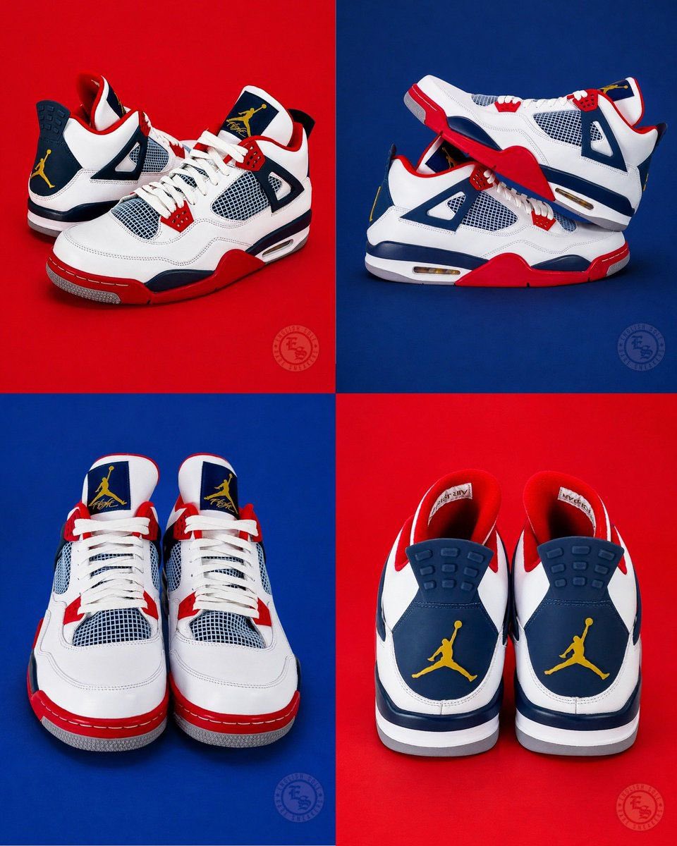 JustFreshKicks's tweet photo. Carmelo Anthony’s Air Jordan 4 “London Olympics” PE 🥇🇺🇸 https://t.co/fuNxKLkKXR