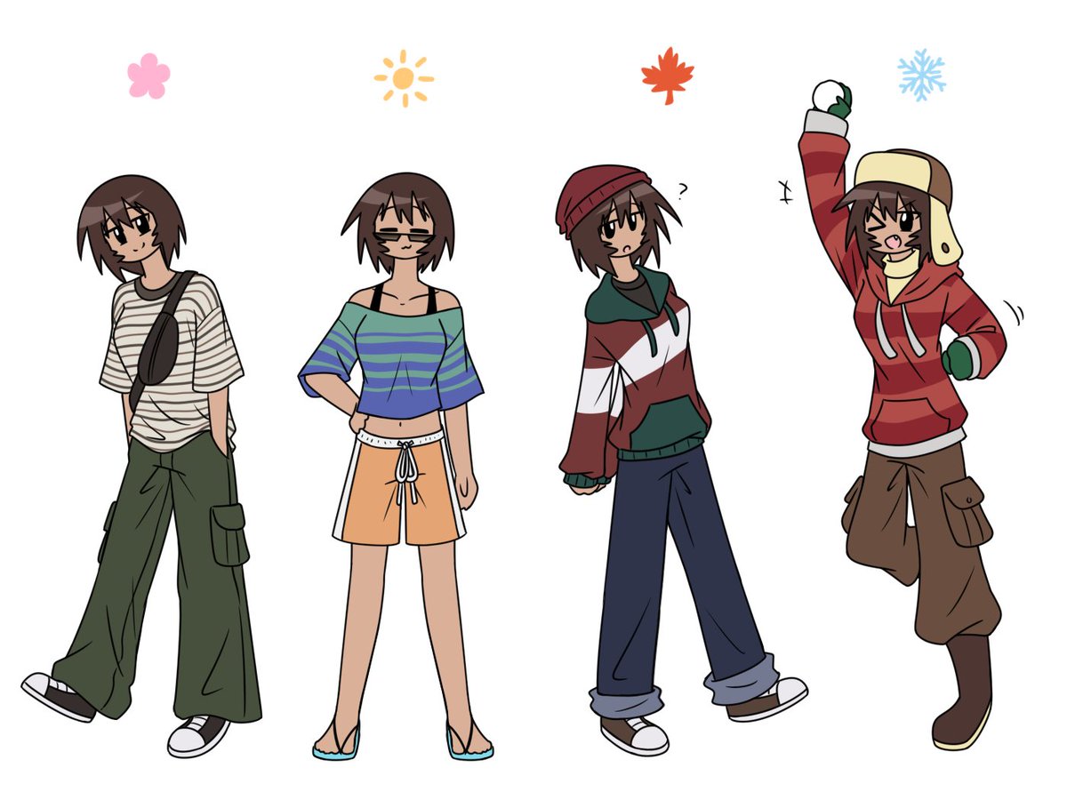 Yomi's outfits in the 