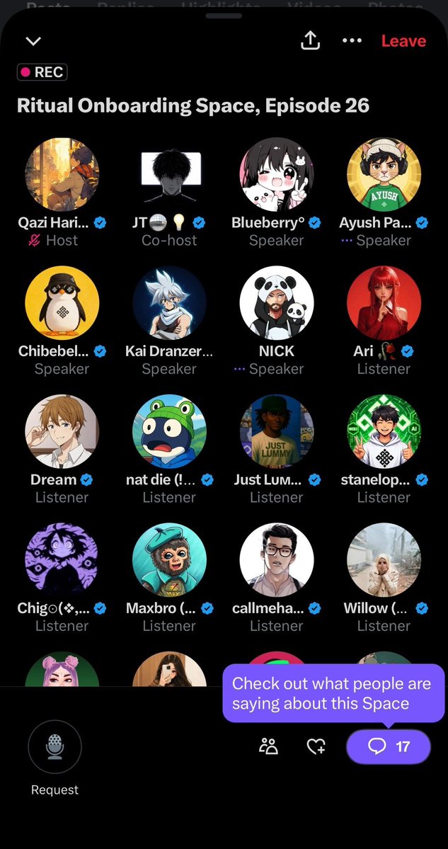 Ari_qen1's tweet photo. Attended the Ritual onboarding Space, Episode 26 by @QaziHaris706 

I love everything about and I will be attending more often now.

Thanks to all community members trying to make it easier for new members.
@ritualnet https://t.co/d4RKQUnMyI