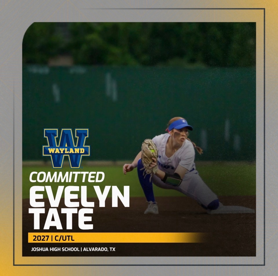 Epic16u's tweet photo. 👏 🙌Our epic family couldn’t be any prouder…Congrats to @EvelynTate2027 !!! All of her hard work & dedication has allowed her to continue to play the sport she loves at the collegiate level @Wayland Baptist University 💙💛💙💛💙💛💙
#Committed #DES https://t.co/SGnG3zCbVp