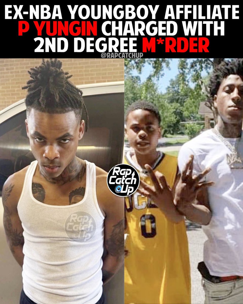RapCatchUp's tweet photo. #PYungin, Louisiana rapper and former protégé of NBA Youngboy, has been arrested and charged with “principal to second-degree m*rd*r” for an incident that occurred in 2024. His bond has been set at $150,000 🔐🚔 https://t.co/pDJy99nlbE