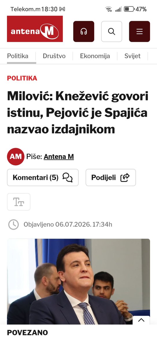 probajrealno's tweet photo. Bemax koordinacija!
Svi ogovaraju Spajića, izdrži legendo 😅
#dps #dnp #es ❤️ i nezavisni poslanici! https://t.co/1IRkSsVENd