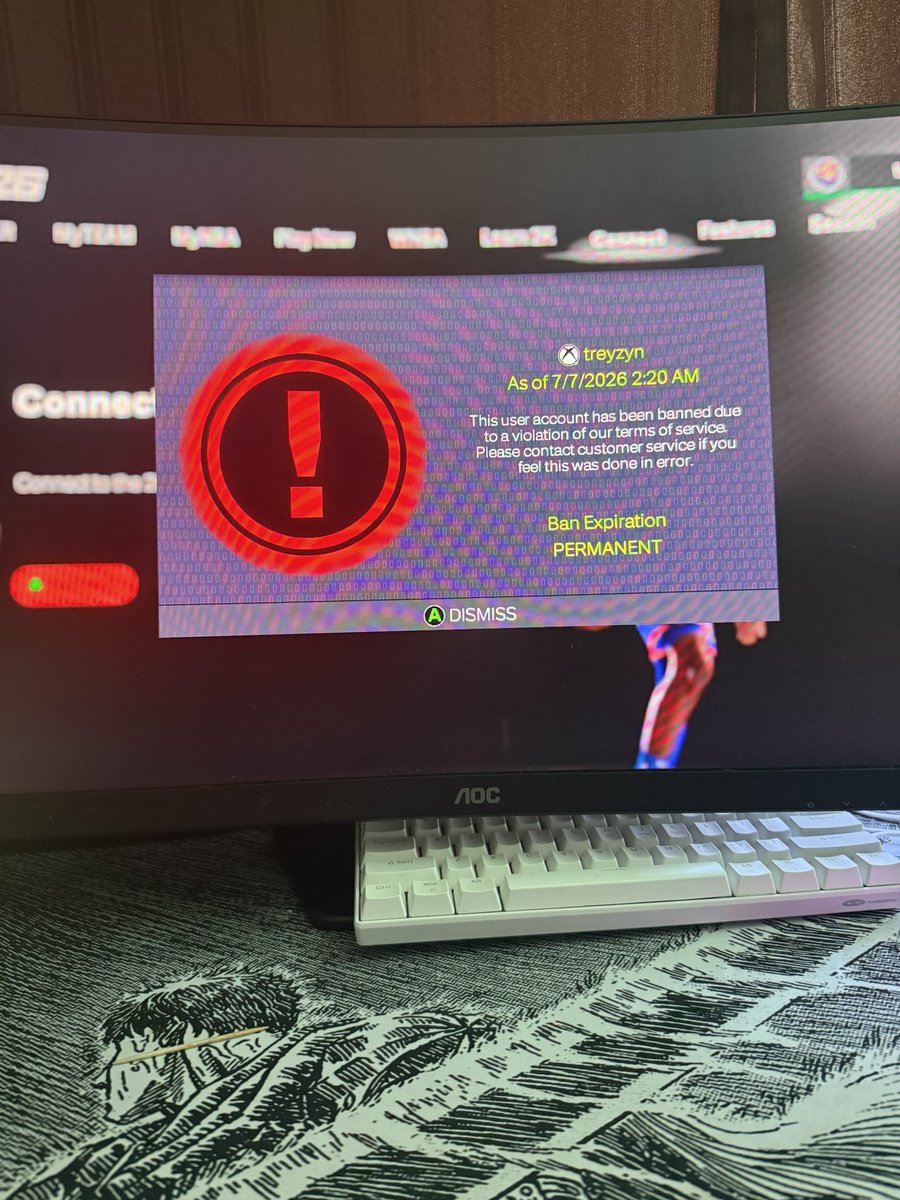 quackcz's tweet photo. I just woke up to being banned???? All I’ve done is VC method bro wtfff @Lethal2Ks @NBA2KMyTEAM @NBA2K @KASHMONEYJ1 https://t.co/5ENRywp81c